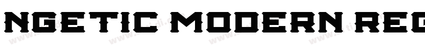 Ngetic Modern Regula字体转换